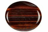 1.9" Polished Red Tiger's Eye Worry Stone - Photo 2